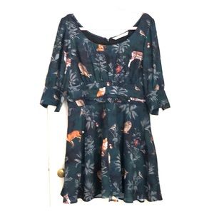 🦌🍃woodland creature dress 🐿🍄